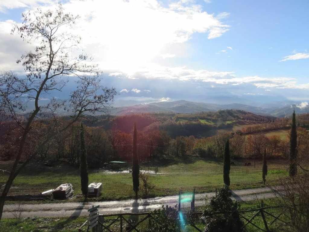 Agriturismo Montesalce Gubbio Dış mekan fotoğraf